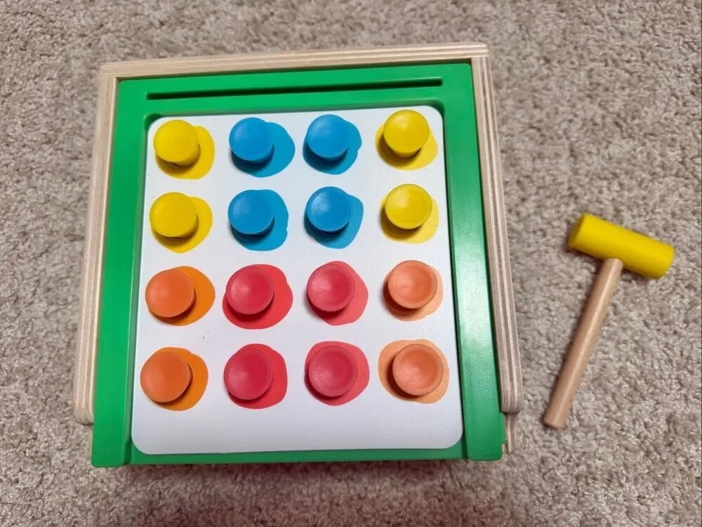 Lovevery Match & Tap Hammer Box
